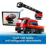 LEGO City - La caserne et le camion de pompiers, Jouets de construction 60414