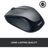 Logitech M235, Souris Noir/gris, Récepteur nano