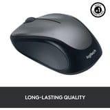 Logitech Wireless Mouse M235, Souris Noir/gris, Récepteur nano