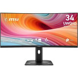 MSI 34" Moniteur UltraWide incurvé Noir, 1x DisplayPort, 1x HDMI, 1x USB-C, 4x USB-A, 120 Hz