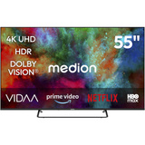 Medion LIFE MD 855602 55" 4K Ultra HD TV QLED Noir