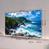 Medion LIFE MD 855602 55" 4K Ultra HD TV QLED Noir