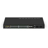 Netgear GSM4230UP Géré L2/L3 Gigabit Ethernet (10/100/1000) Connexion Ethernet, supportant l'alimentation via ce port (PoE) 1U Noir, Switch Noir, Géré, L2/L3, Gigabit Ethernet (10/100/1000), Connexion Ethernet, supportant l'alimentation via ce port (PoE), Grille de montage, 1U
