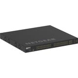Netgear GSM4248PX-100EUS commutateur réseau Géré L2/L3/L4 Gigabit Ethernet (10/100/1000) Connexion Ethernet, supportant l'alimentation via ce port (PoE) Noir, Switch Géré, L2/L3/L4, Gigabit Ethernet (10/100/1000), Connexion Ethernet, supportant l'alimentation via ce port (PoE), Grille de montage