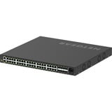 Netgear GSM4248PX Géré L2/L3/L4 Gigabit Ethernet (10/100/1000) Connexion Ethernet, supportant l'alimentation via ce port (PoE) Noir, Switch Géré, L2/L3/L4, Gigabit Ethernet (10/100/1000), Connexion Ethernet, supportant l'alimentation via ce port (PoE), Grille de montage