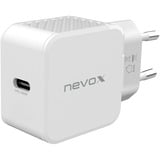 Nevox HC-2008 Blanc Intérieure chargeur Blanc, 1x USB-C, Intérieure, Secteur, Blanc