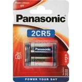 Panasonic 2CR-5L Batterie à usage unique Lithium Batterie à usage unique, Lithium, 6 V, 1 pièce(s), Prismatique