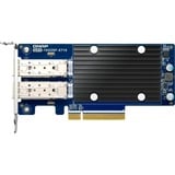QNAP QXG-10G2SF-X710 carte réseau Interne Interne, Avec fil, PCI Express