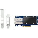 QNAP QXG-10G2SF-X710 carte réseau Interne Interne, Avec fil, PCI Express