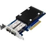 QNAP QXG-10G2SF-X710 carte réseau Interne Interne, Avec fil, PCI Express