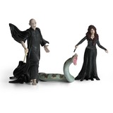 Schleich Harry Potter - Lord Voldemort avec Nagini et Bellatrix de Detta, Figurine 42684