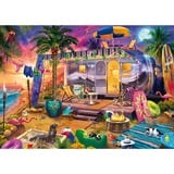 Schmidt Spiele Jeff Haynie : Avec la caravane au bord de la mer, Puzzle 