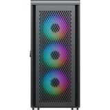 Silentware Air 100 boîtier midi tower Noir | 2x USB-A | RGB | Verre Trempé