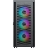 Silentware  boîtier midi tower Noir | 2x USB-A | RGB | Verre Trempé