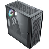 Silentware  boîtier midi tower Noir | 2x USB-A | RGB | Verre Trempé