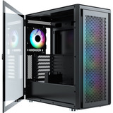 Silentware  boîtier midi tower Noir | 2x USB-A | RGB | Verre Trempé