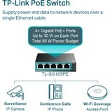 TP-Link TL-SG105PE, Switch Gris