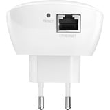 TP-Link TL-WA850RE Émetteur et récepteur réseau Blanc 10, 100 Mbit/s, Répéteur Blanc, Émetteur et récepteur réseau, 300 Mbit/s, 10,100 Mbit/s, 10/100Base-T(X), IEEE 802.11b, IEEE 802.11g, IEEE 802.11n, 802.11b, 802.11g, Wi-Fi 4 (802.11n)