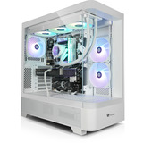 Thermaltake PC-000098-DE, PC gaming Blanc/transparent