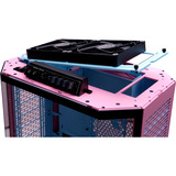 Thermaltake The Tower 600 boîtier midi tower rose fuchsia | 4x USB-A | 1x USB-C | Verre Trempé