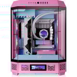 Thermaltake The Tower 600 boîtier midi tower rose fuchsia | 4x USB-A | 1x USB-C | Verre Trempé