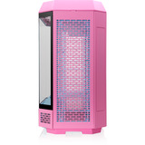 Thermaltake The Tower 600 boîtier midi tower rose fuchsia | 4x USB-A | 1x USB-C | Verre Trempé