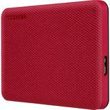 Toshiba Canvio Advance disque dur externe 1000 Go Rouge Rouge, 1000 Go, 2.5", 2.0/3.2 Gen 1 (3.1 Gen 1), Rouge