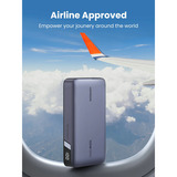 UGREEN 25188 banque d'alimentation électrique 20000 mAh Gris, Powerbank Gris, 20000 mAh, Power Delivery 3.0, Gris