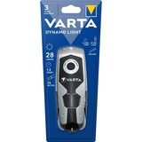 Varta Dynamo Light LED Noir, Gris Lampe torche, Lampe de poche Argent/Noir, Lampe torche, Noir, Gris, Plastique, CE, LED, 3 lampe(s)