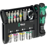 Wera 05049020001, Set d'embouts de vissage Noir/Vert