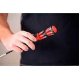 Wiha Tournevis avec magasin de bits LiftUp 25, 1/4" Noir/Rouge