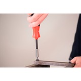 Wiha Tournevis avec magasin de bits LiftUp 25, 1/4" Noir/Rouge