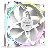 be quiet! Light Wings PWM ventilateurs de boîtier RGB  Blanc, 3 pièces, 140 x 140 x 25 mm, contrôleur inclus
