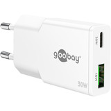 goobay 75738, Chargeur Blanc