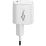 goobay Chargeur rapide Nano USB-C PD GaN 45 W Blanc, 1x USB-C