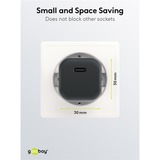 goobay Kit de charge Apple Lightning / USB-C PD 30 watts, Chargeur Noir