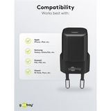goobay Kit de charge Apple Lightning / USB-C PD 30 watts, Chargeur Noir