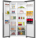gorenje NRS917E41X frigo américain Pose libre 544 L E Acier inoxydable, Side-by-side Acier inoxydable, Pose libre, Américain, Acier inoxydable, 2 portes(s), Tactile, LED