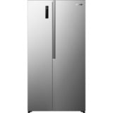 gorenje NRS917E41X frigo américain Pose libre 544 L Gris, Side-by-side Acier inoxydable, Pose libre, Américain, Gris, 2 portes(s), Tactile, LED