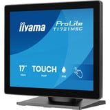iiyama ProLite T1721MSC-B3 17" Moniteur tactile Noir (Mat), 1x HDMI, 1x VGA