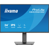 iiyama ProLite XB2496HSC-B1 24" Moniteur Noir (Mat), 1x HDMI, 2x USB-C, 1x USB-A, 144 Hz, 60,5 cm (23.8"), 1920 x 1080 pixels, Full HD, LED, 3 ms, Noir