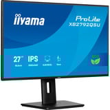iiyama ProLite XB2792QSU-B1 écran plat de PC 68,6 cm (27") 2560 x 1440 pixels Quad HD LED Noir Moniteur  Noir (Mat), 68,6 cm (27"), 2560 x 1440 pixels, Quad HD, LED, 3 ms, Noir