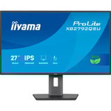 iiyama ProLite XB2792QSU-B1 écran plat de PC 68,6 cm (27") 2560 x 1440 pixels Quad HD LED Noir Moniteur  Noir (Mat), 68,6 cm (27"), 2560 x 1440 pixels, Quad HD, LED, 3 ms, Noir