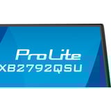iiyama ProLite XB2792QSU-B1 écran plat de PC 68,6 cm (27") 2560 x 1440 pixels Quad HD LED Noir Moniteur  Noir (Mat), 68,6 cm (27"), 2560 x 1440 pixels, Quad HD, LED, 3 ms, Noir