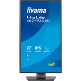 iiyama ProLite XB2792QSU-B1 écran plat de PC 68,6 cm (27") 2560 x 1440 pixels Quad HD LED Noir Moniteur  Noir (Mat), 68,6 cm (27"), 2560 x 1440 pixels, Quad HD, LED, 3 ms, Noir