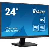 iiyama ProLite XU2493HSU-B7 écran plat de PC 60,5 cm (23.8") 1920 x 1080 pixels Full HD LED Noir Moniteur  Noir (Mat), 60,5 cm (23.8"), 1920 x 1080 pixels, Full HD, LED, 1 ms, Noir