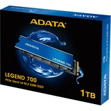 ADATA LEGEND 700 1 TB SSD Bleu/Or