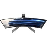 AOC Porsche PD34 écran plat de PC 86,4 cm (34") 3440 x 1440 pixels Wide Quad HD QD-OLED Noir Moniteur UltraWide gaming incurvé  Noir (Mat)/Argent, 86,4 cm (34"), 3440 x 1440 pixels, Wide Quad HD, QD-OLED, 0,03 ms, Noir