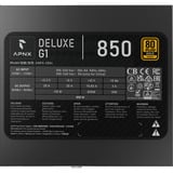 APNX DELUXE G1 850 alimentation 850 watt Noir, 1x 12V-2x6, 2x PCIe