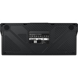 ASUS ROG Azoth Extreme clavier Gaming USB + RF Wireless + Bluetooth QWERTZ Noir Noir, Layout DE, ROG NX Snow, Avec fil &sans fil, USB + RF Wireless + Bluetooth, Clavier mécanique, QWERTZ, LED RGB, Noir